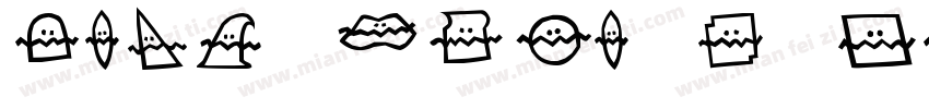 ONLY WHEN I DO字体转换